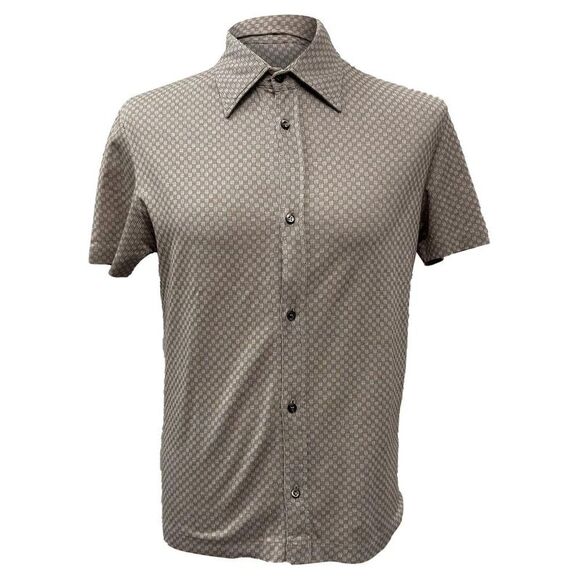 Pre Loved prada Men brown | ochre Shirts - Picture 1 of 4
